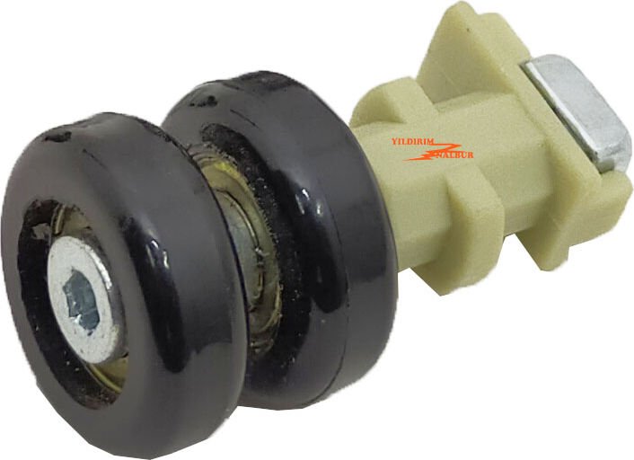 4 Adet Cam Balkon Teker Kertkli Kertiksiz Tek Camlık Set Katlanır Cam Tekerlek