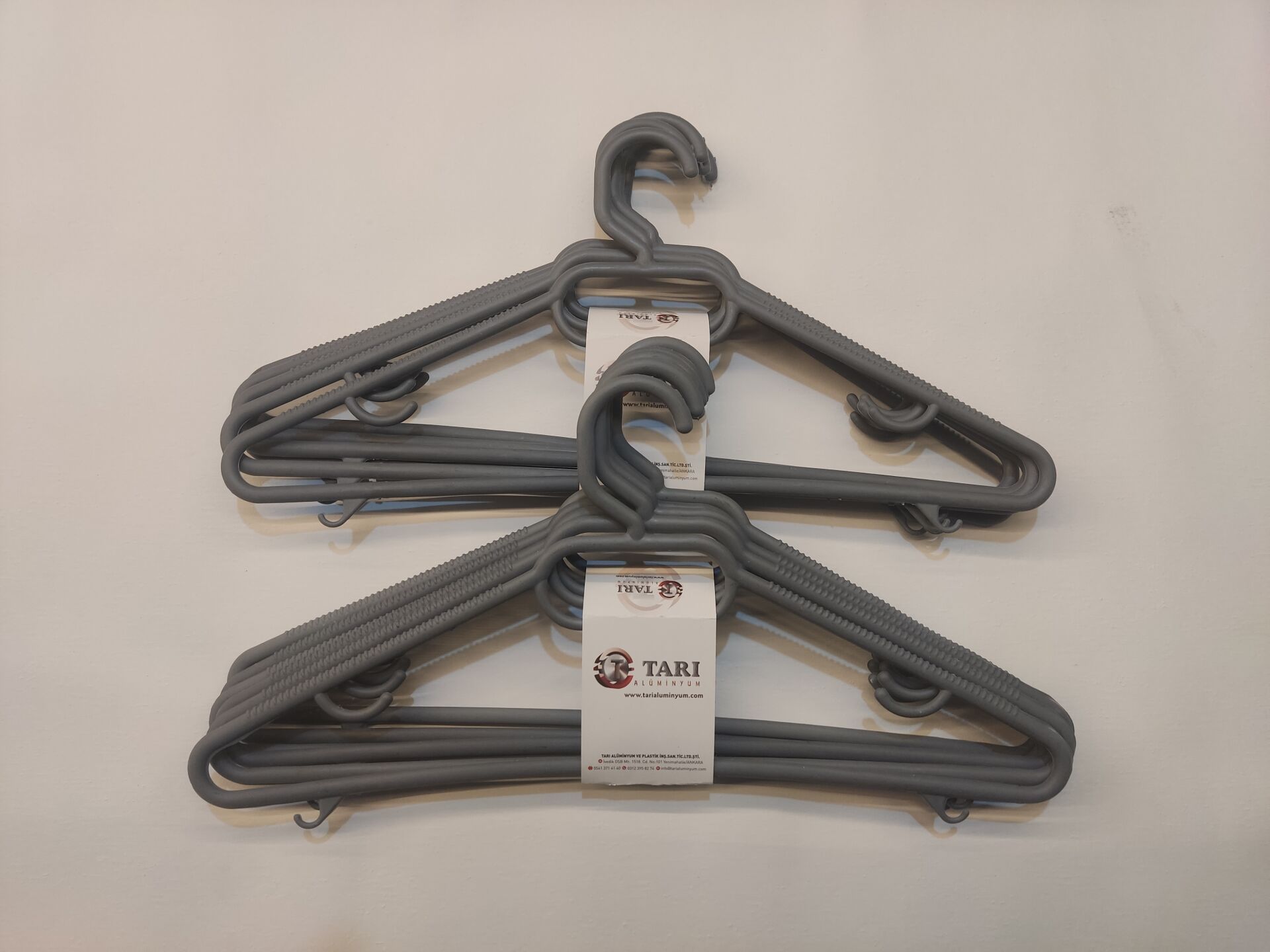 Dolap Içi Elbise, Pantolon, Gömlek, Ceket, Etek Askısı Seti, (24ADET), Plastik